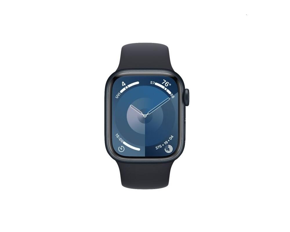 Smart часовник Apple Watch Series 9 GPS 41mm Midnight Aluminium Case with Midnight Sport Band - S/M 2