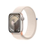 <span>Smart часовник</span> Apple Watch Series 9 GPS 41mm Starlight Aluminium Case with Starlight Sport Loop <span class='catalog-num-in-name'>MR8V3QC/A</span> - 