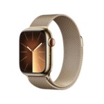 <span>Smart часовник</span> Apple Watch Series 9 GPS + Cellular 41mm Gold Stainless Steel Case with Gold Milanese Loop <span class='catalog-num-in-name'>MRJ73QC/A</span> - 