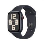 <span>Smart часовник</span> Apple Watch SE2 v2 Cellular 44mm Midnight Alu Case w Midnight Sport Band - S/M <span class='catalog-num-in-name'>MRH53QC/A</span> - 