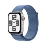 <span>Smart часовник</span> Apple Watch SE2 v2 Cellular 44mm Silver Alu Case w Winter Blue Sport Loop <span class='catalog-num-in-name'>MRHM3QC/A</span> - 