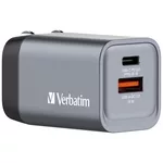 <span>Зарядно</span> Verbatim GNC-35 GaN Charger 2 Port 35W USB A/C (EU/UK/US) <span class='catalog-num-in-name'>32200</span> - 