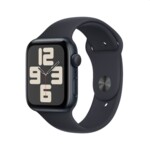 <span>Smart часовник</span> Apple Watch SE2 v2 GPS 44mm Midnight Alu Case w Midnight Sport Band - M/L <span class='catalog-num-in-name'>MRE93QC/A</span> - 