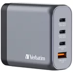 <span>Зарядно</span> Verbatim GNC-140 GaN Charger 4 Port 140W USB A/C (EU/UK/US) <span class='catalog-num-in-name'>32203</span> - 