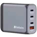<span>Зарядно</span> Verbatim GNC-100 GaN Charger 4 Port 100W USB A/C (EU/UK/US) <span class='catalog-num-in-name'>32202</span> - 