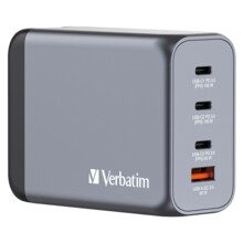  Verbatim GNC-200 GaN Charger 4 Port 200W USB A/C (EU/UK/US) 692894 32204 на топ цена - PIC.bg