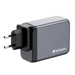 Зарядно Verbatim GNC-200 GaN Charger 4 Port 200W USB A/C (EU/UK/US) 3