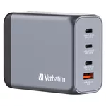 <span>Зарядно</span> Verbatim GNC-200 GaN Charger 4 Port 200W USB A/C (EU/UK/US) <span class='catalog-num-in-name'>32204</span> - 