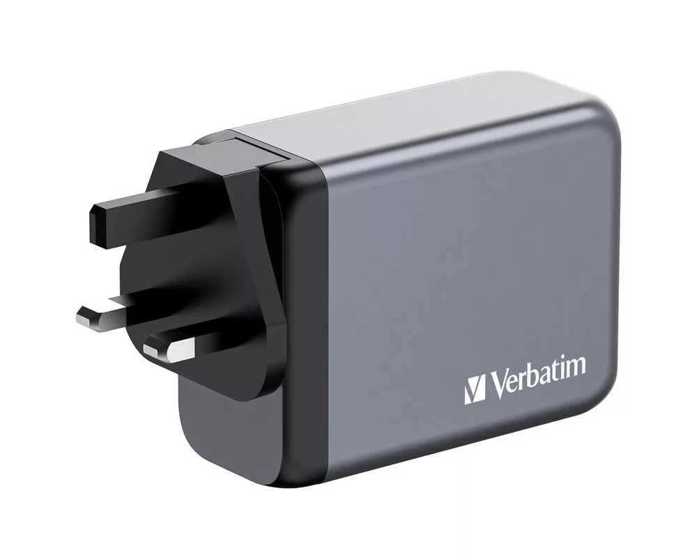 Зарядно Verbatim GNC-200 GaN Charger 4 Port 200W USB A/C (EU/UK/US) 5