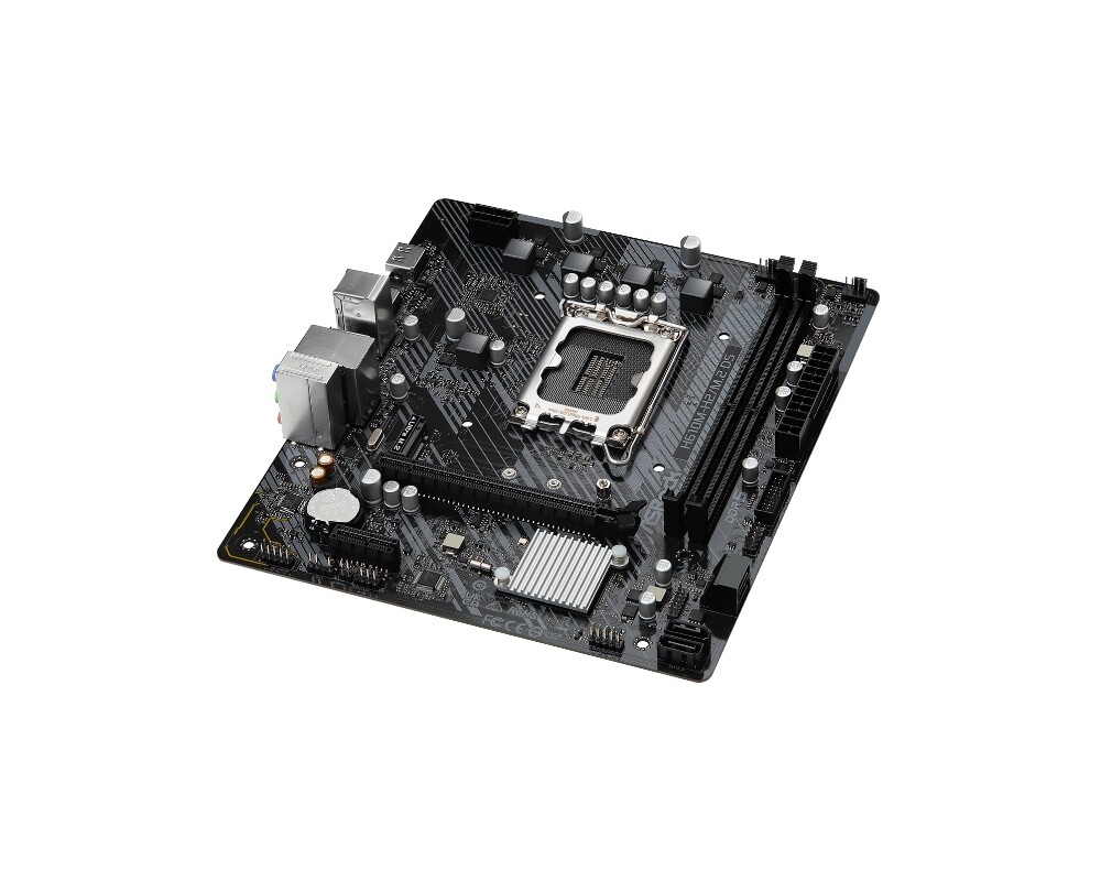 Дънна платка Asrock H610M-H2/M.2 + Lanberg Wireless Network Card USB adapter NC-1200-WIE AC1200 Dual Band 3