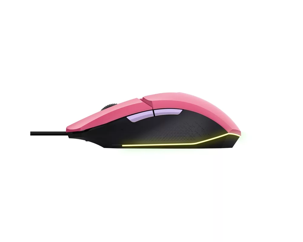 Мишка TRUST GXT109 Felox Gaming Mouse Pink 4