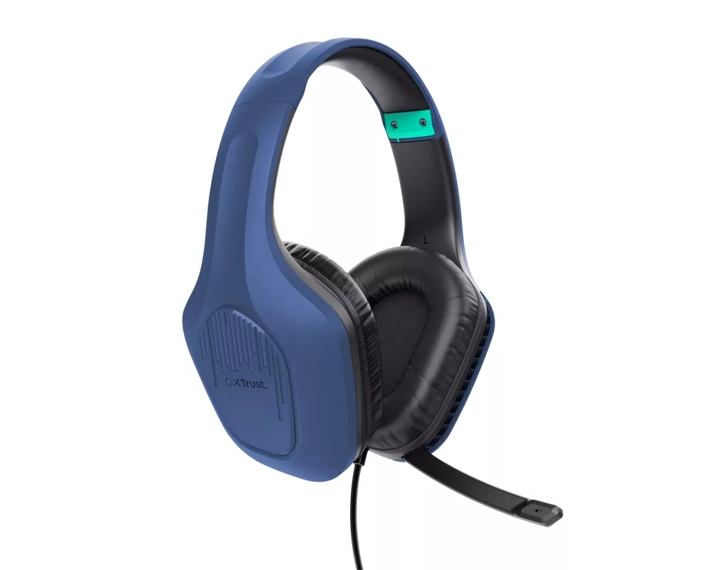 Слушалки TRUST GXT415 Zirox Headset Blue 4