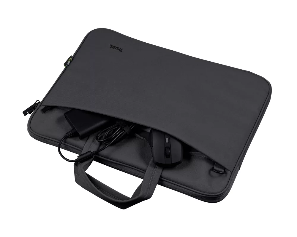 Чанта TRUST Bologna Laptop Bag 16" Eco Black 4