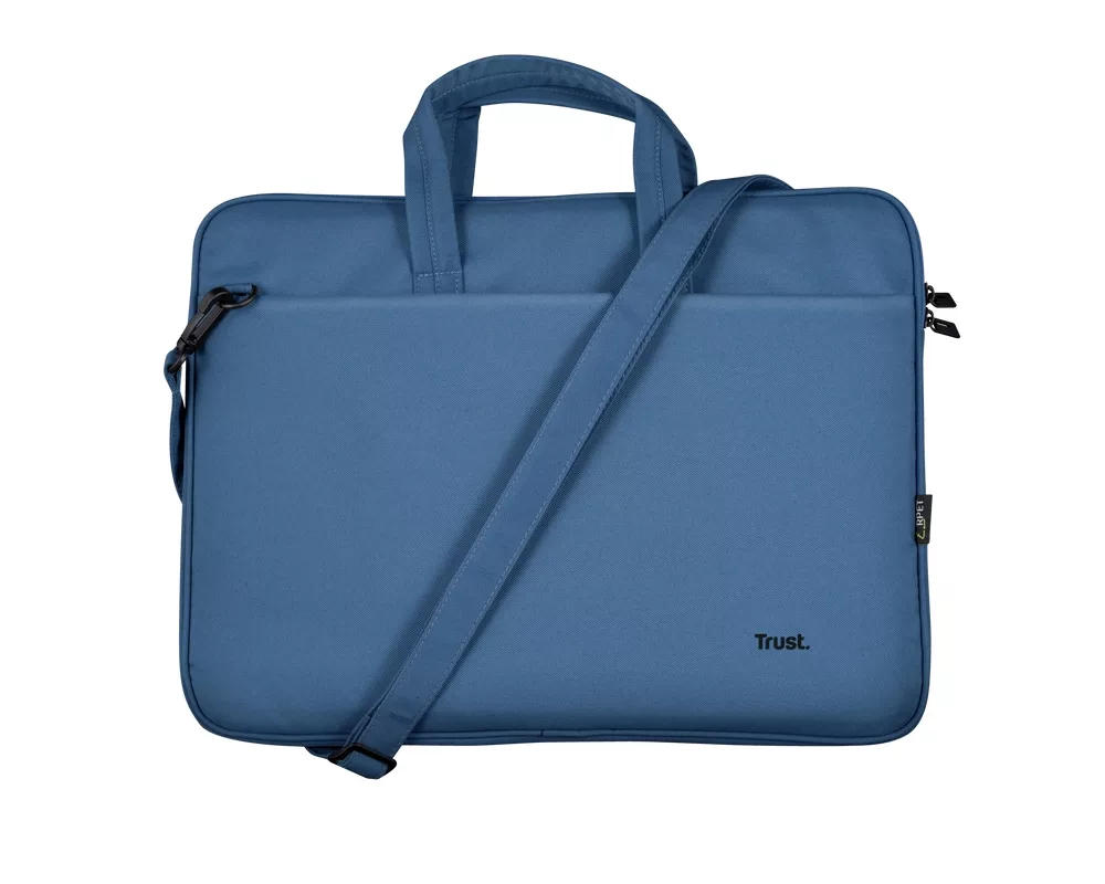 Чанта TRUST Bologna Laptop Bag 16" Eco Blue 3