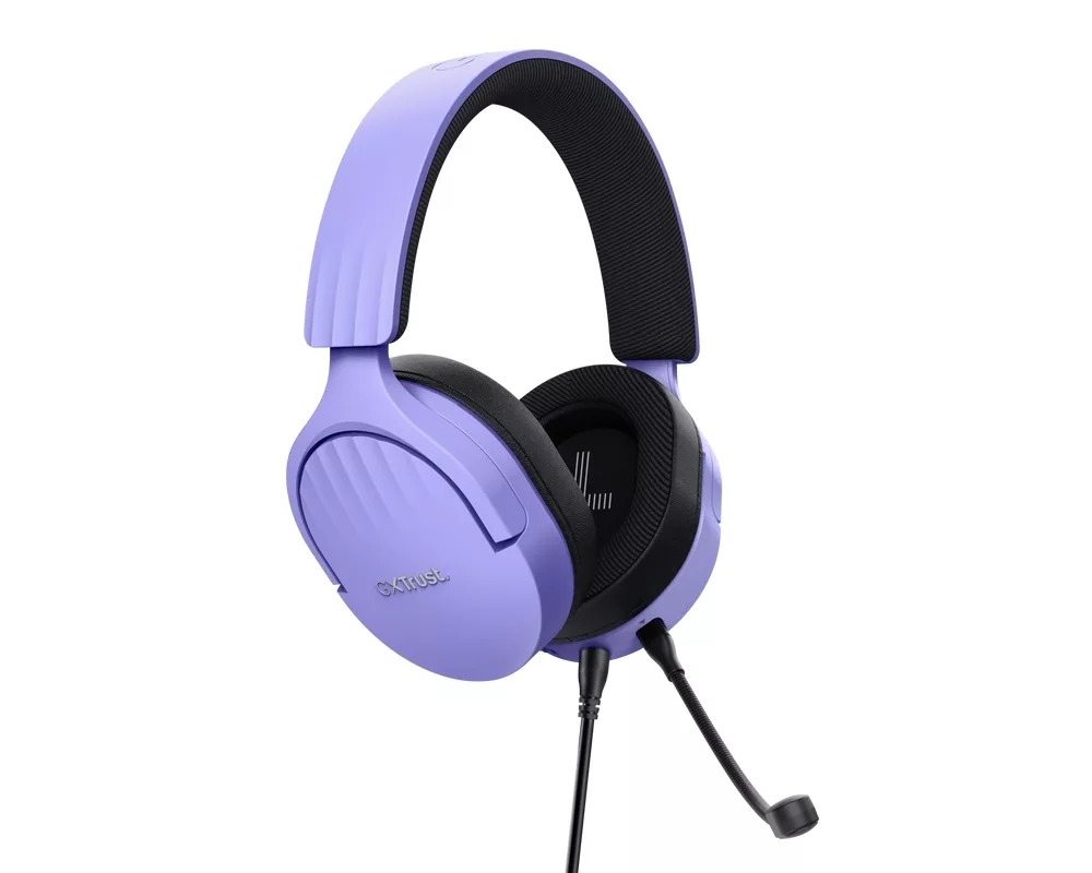 Слушалки TRUST GXT489 Fayzo Headset Purple 4