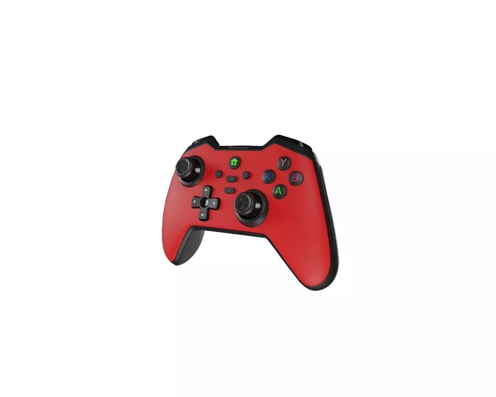 Джойстици и Геймпадове Genesis Gamepad Mangan 400 Wireless (for PC/SWITCH/MOBILE) Red 2