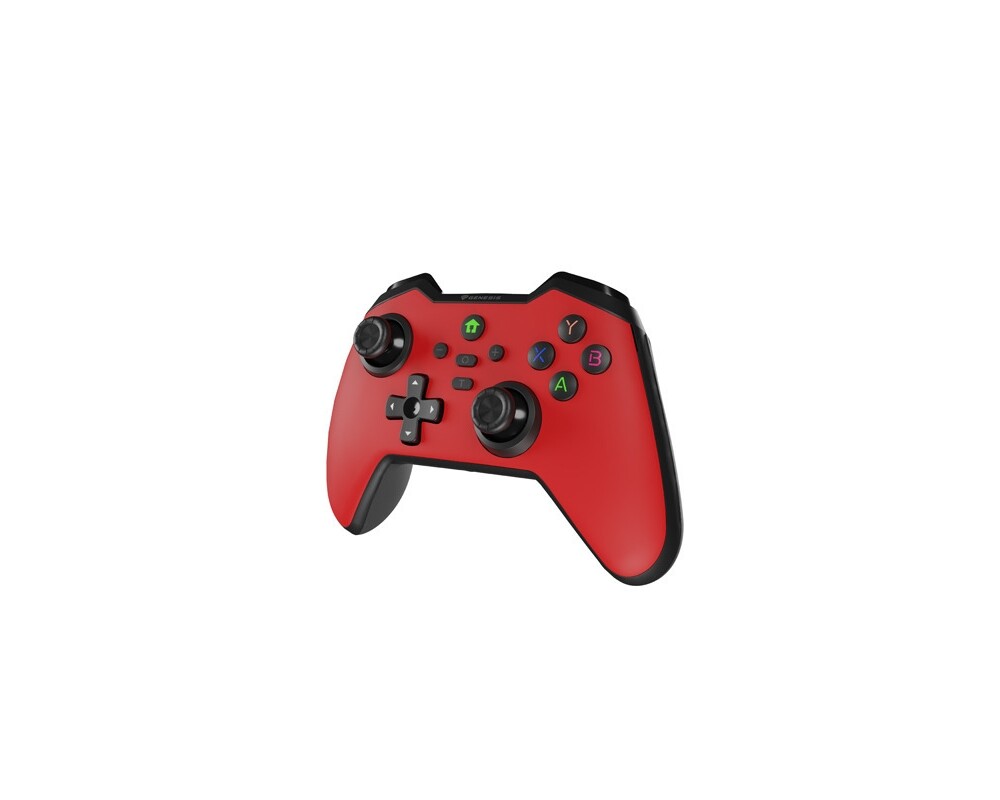 Джойстици и Геймпадове Genesis Gamepad Mangan 400 Wireless (for PC/SWITCH/MOBILE) Red 2