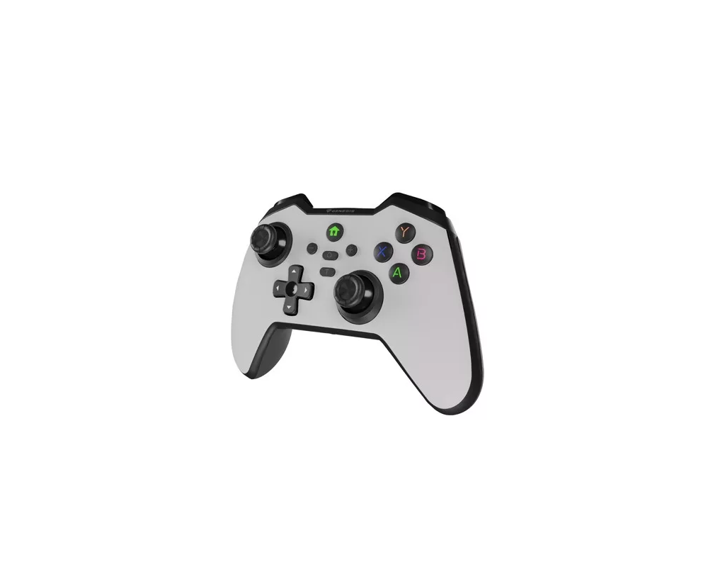 Джойстици и Геймпадове Genesis Gamepad Mangan 400 Wireless (for PC/SWITCH/MOBILE) White 2