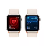 Smart часовник Apple Watch SE2 v2 Cellular 40mm Starlight Alu Case w Starlight Sport Loop 4