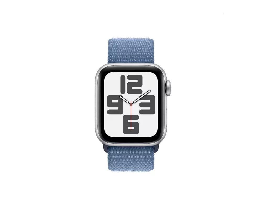Smart часовник Apple Watch SE2 v2 Cellular 40mm Silver Alu Case w Winter Blue Sport Loop 2