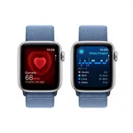 Smart часовник Apple Watch SE2 v2 Cellular 40mm Silver Alu Case w Winter Blue Sport Loop 4