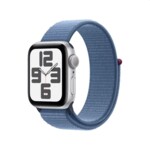 <span>Smart часовник</span> Apple Watch SE2 v2 GPS 40mm Silver Alu Case w Winter Blue Sport Loop <span class='catalog-num-in-name'>MRE33QC/A</span> - 