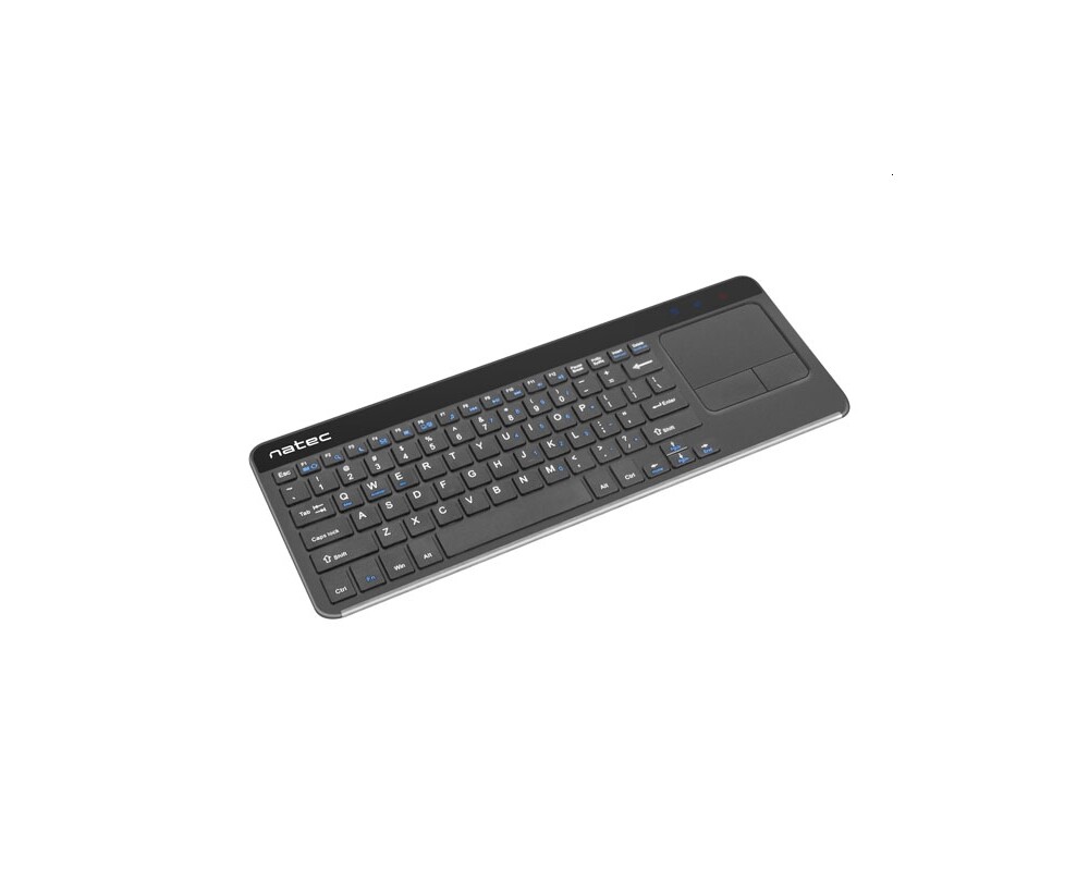 Клавиатура Natec wireless keyboard Turbot slim touch pad x-scissors us layout 2
