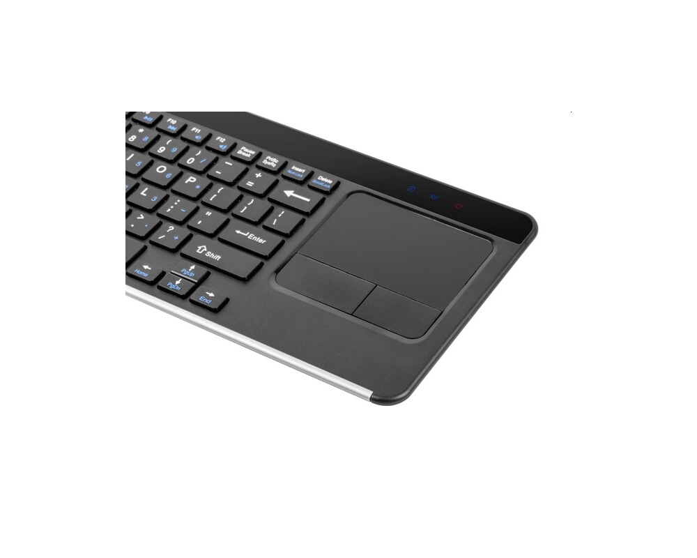 Клавиатура Natec wireless keyboard Turbot slim touch pad x-scissors us layout 8