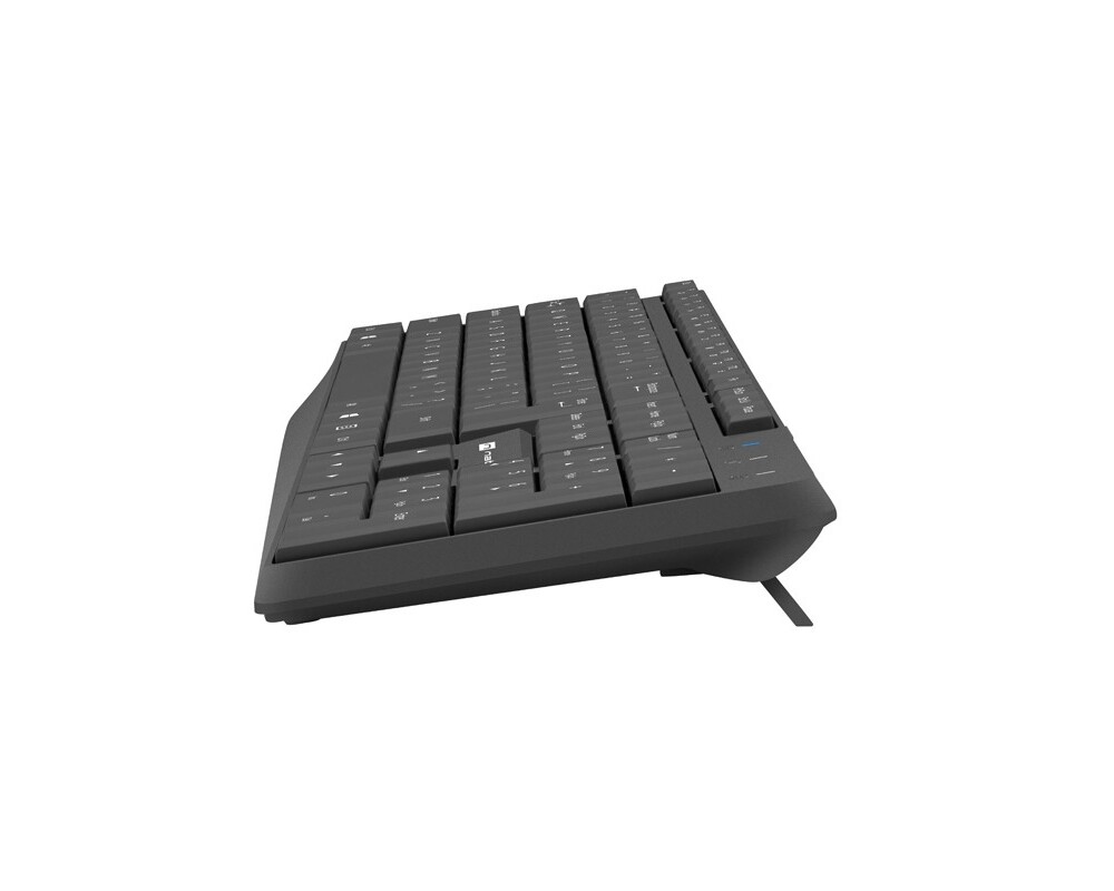 Клавиатура Natec Set 2 in 1 Keyboard Black Squid + Mouse Wireless US Layout 7