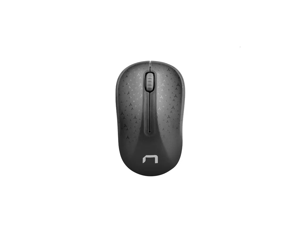 Мишка Natec Mouse Toucan Wireless 1600 DPI Optical Black-Grey 2