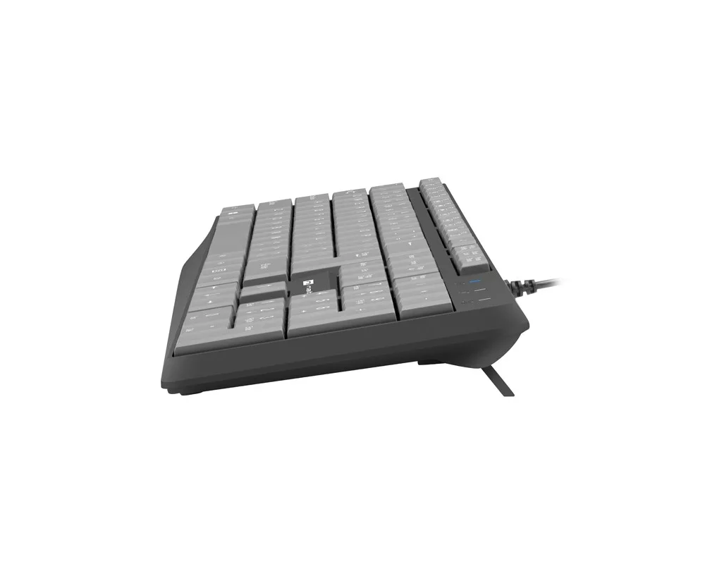 Клавиатура Natec keyboard Nautilus SLIM Black-Grey US layout 3