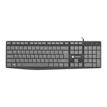  Natec keyboard Nautilus SLIM Black-Grey US layout 695597 NKL-1507 на топ цена - PIC.bg