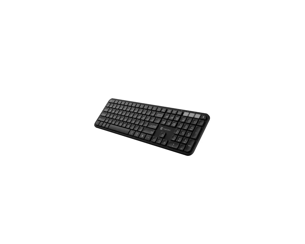 Клавиатура Natec Set 2 in 1 Keyboard Octopus + Mouse US Layout Wireless Bluetooth + 2.4 GHz USB 5