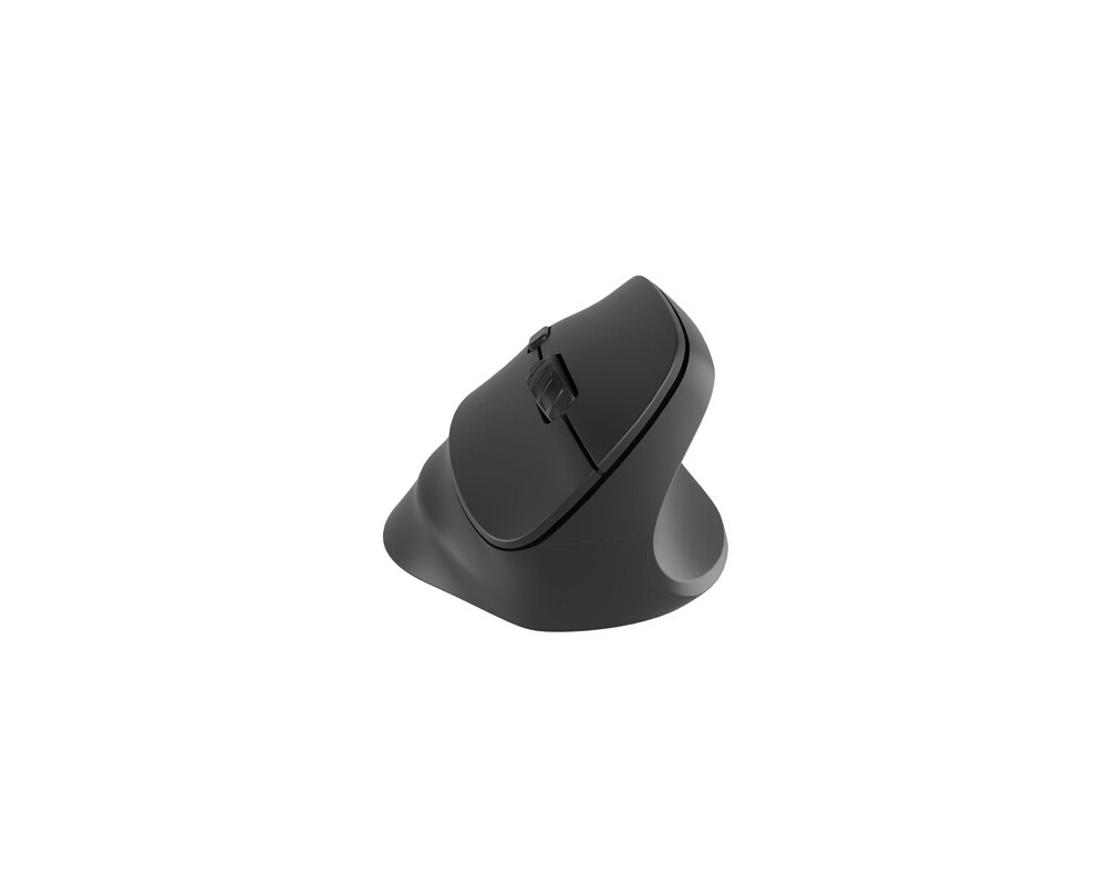 Мишка Natec Vertical Mouse Crake 2  BLUETOOTH 5.2 + 2.4GHZ BLACK 2400dpi 4
