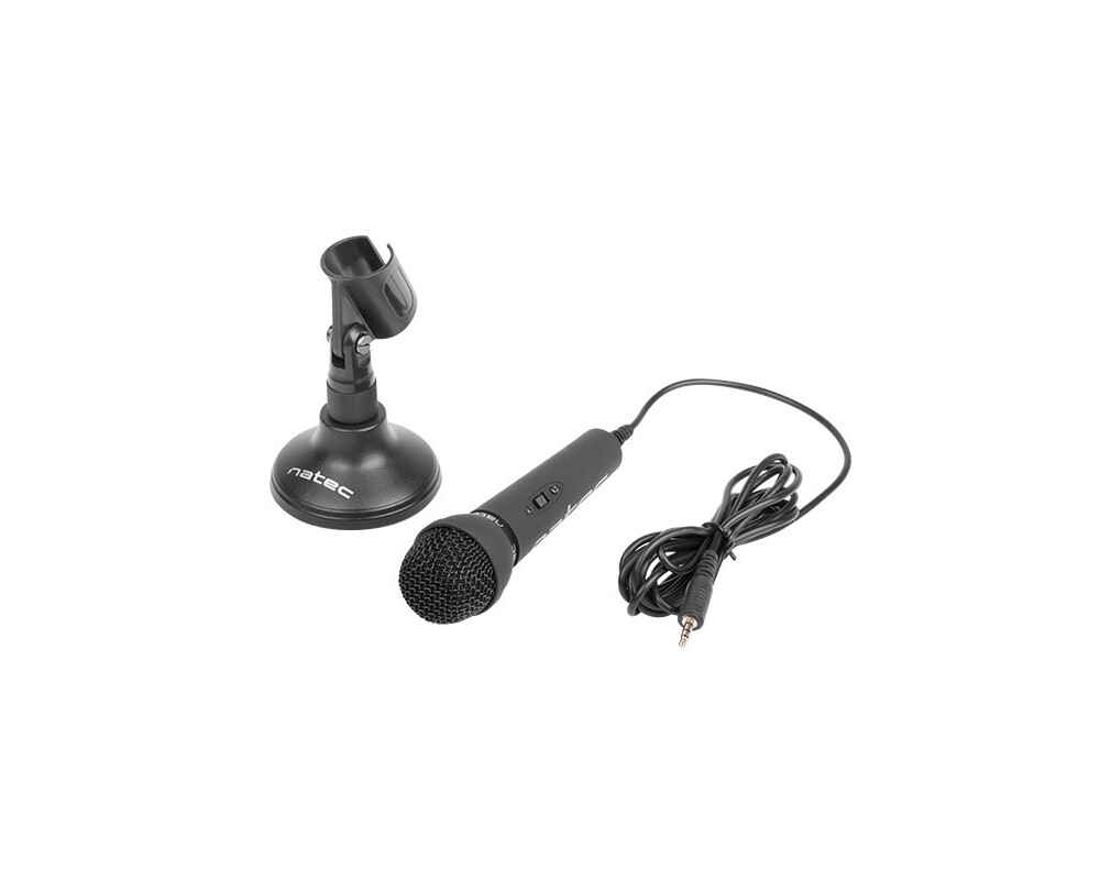 Микрофон Natec microphone adder black 4