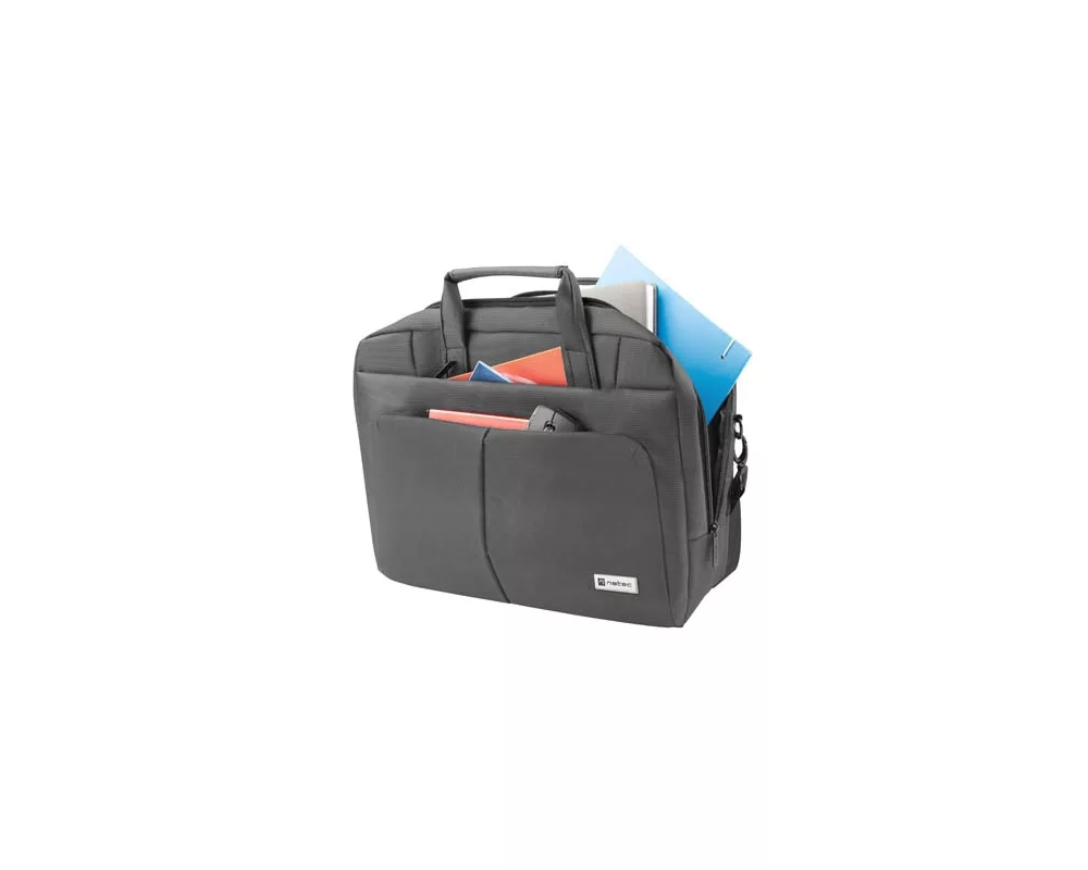 Чанта Natec laptop bag GAZELLE 2 15.6" - 16" Black 8