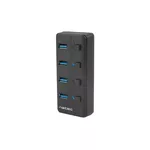 <span>USB хъб</span> Natec USB 3.0 Hub Mantis 2 4-Port On/Off With AC Adapter <span class='catalog-num-in-name'>NHU-1557</span> - 