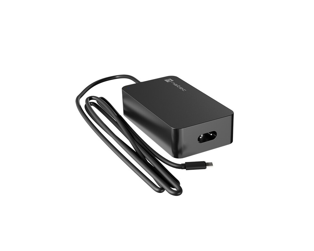 Зарядно Natec Universal Laptop-Tablet-SP Charger Grayling USB-C 65W 3