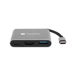 Докинг станция Natec USB-C Multiport Adapter 3 in 1 Fowler MINI USB 3.0 3