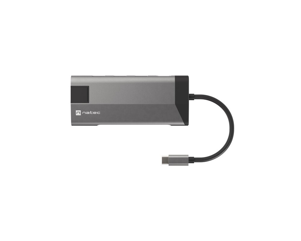 USB хъб Natec Fowler Plus Multiport Adapter 8 in 1 6