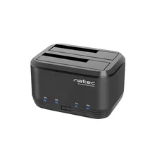  Natec HDD Docking Station Kangaroo Dual SATA USB 3.0 695644 NSD-0955 на топ цена - PIC.bg