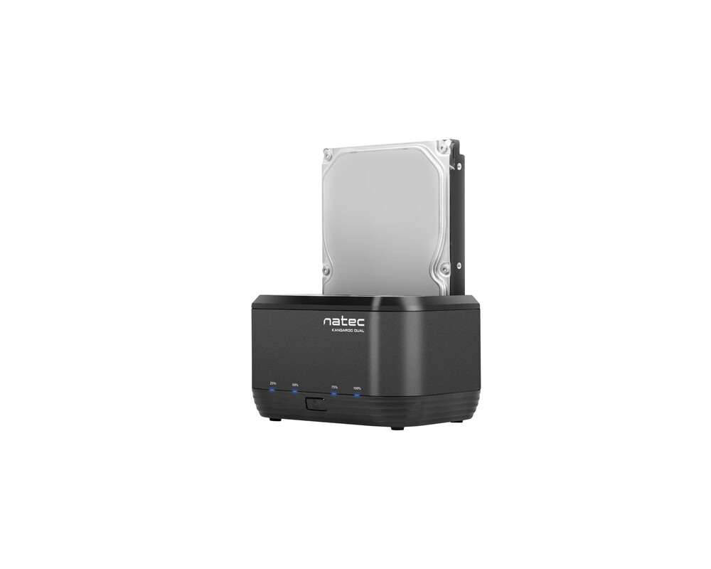 Докинг станция Natec HDD Docking Station Kangaroo Dual SATA USB 3.0 2