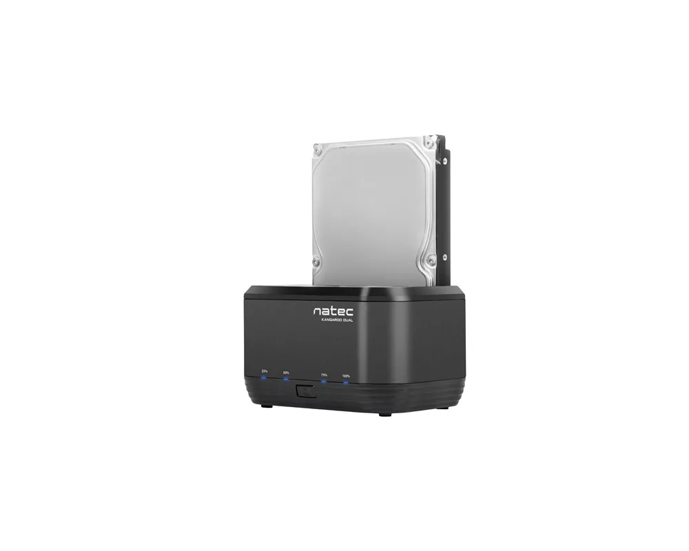 Докинг станция Natec HDD Docking Station Kangaroo Dual SATA USB 3.0 2