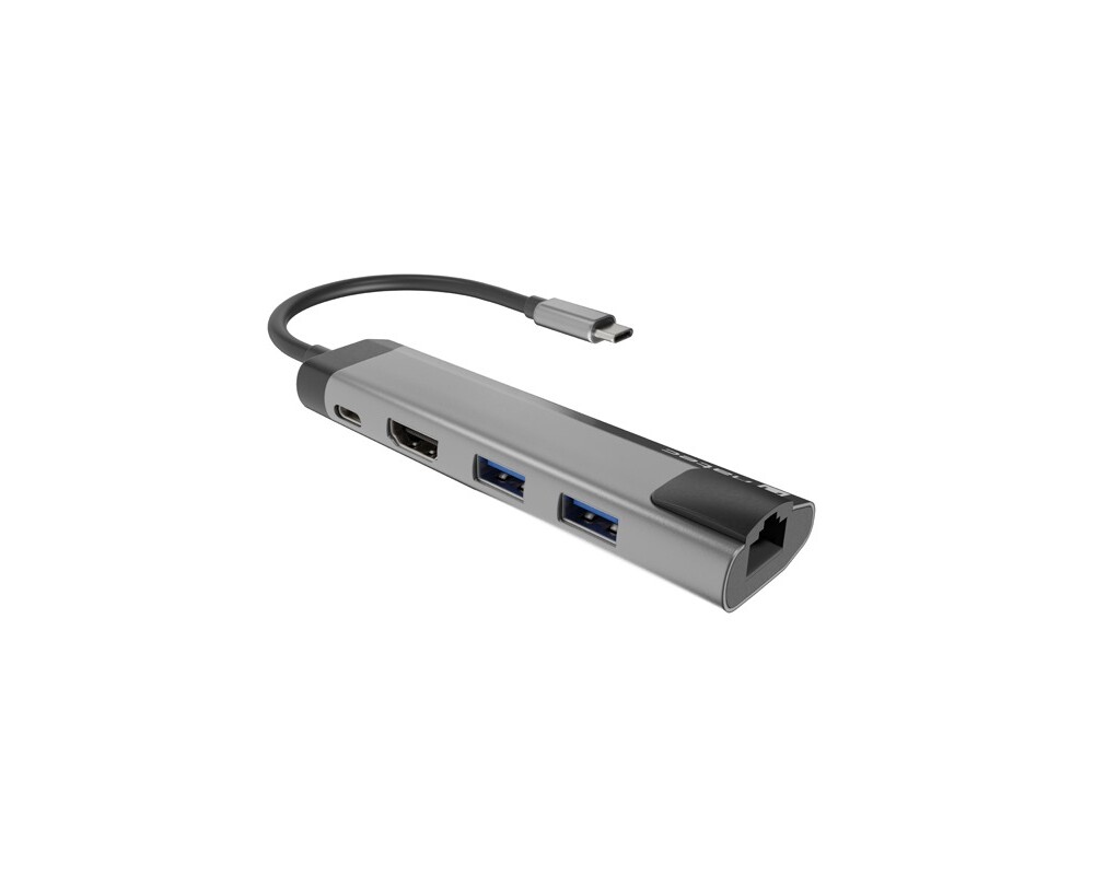 USB хъб Natec Fowler Go Multiport Adapter 5 in 1 2