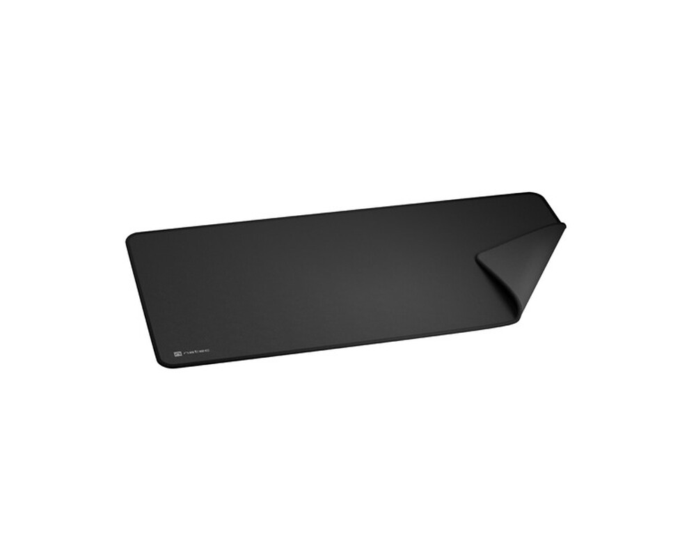 Пад за мишка Natec Mouse Pad COLORS SERIES OBSIDIAN Black 800x400 mm 3