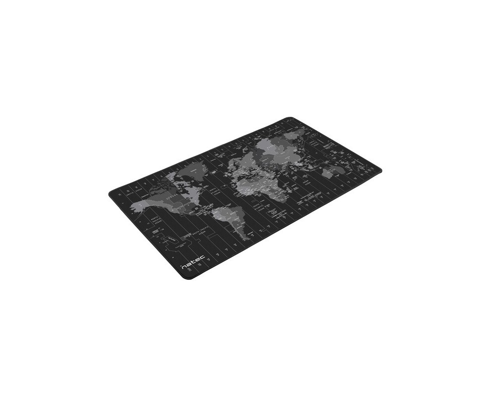 Пад за мишка Natec Mouse Pad Time Zone Map MAXI 800x400 mm 2