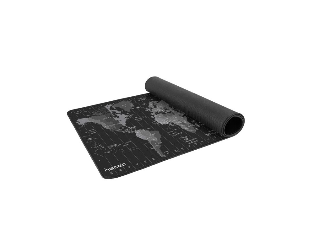 Пад за мишка Natec Mouse Pad Time Zone Map MAXI 800x400 mm 3