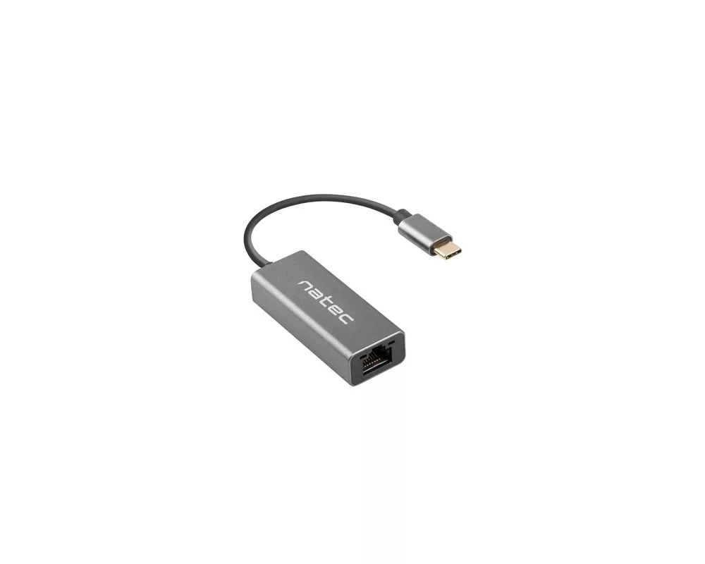 Мрежова карта Natec Cricket USB to RJ45 Ethernet Adapter Network Card Cricket USB-C 3.1 2