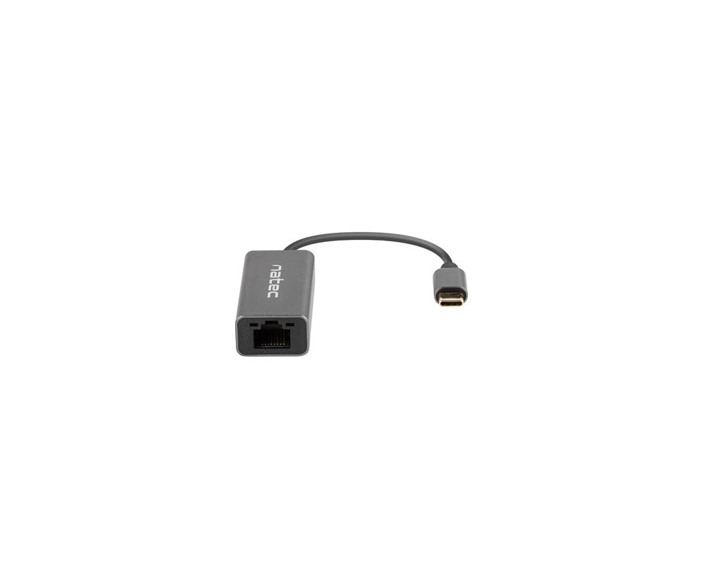 Мрежова карта Natec Cricket USB to RJ45 Ethernet Adapter Network Card Cricket USB-C 3.1 3