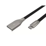 <span>Кабел</span> Natec USB-C(M) -> USB-A (M) 2.0 cable 1m. Black metal <span class='catalog-num-in-name'>NKA-1954</span> - 
